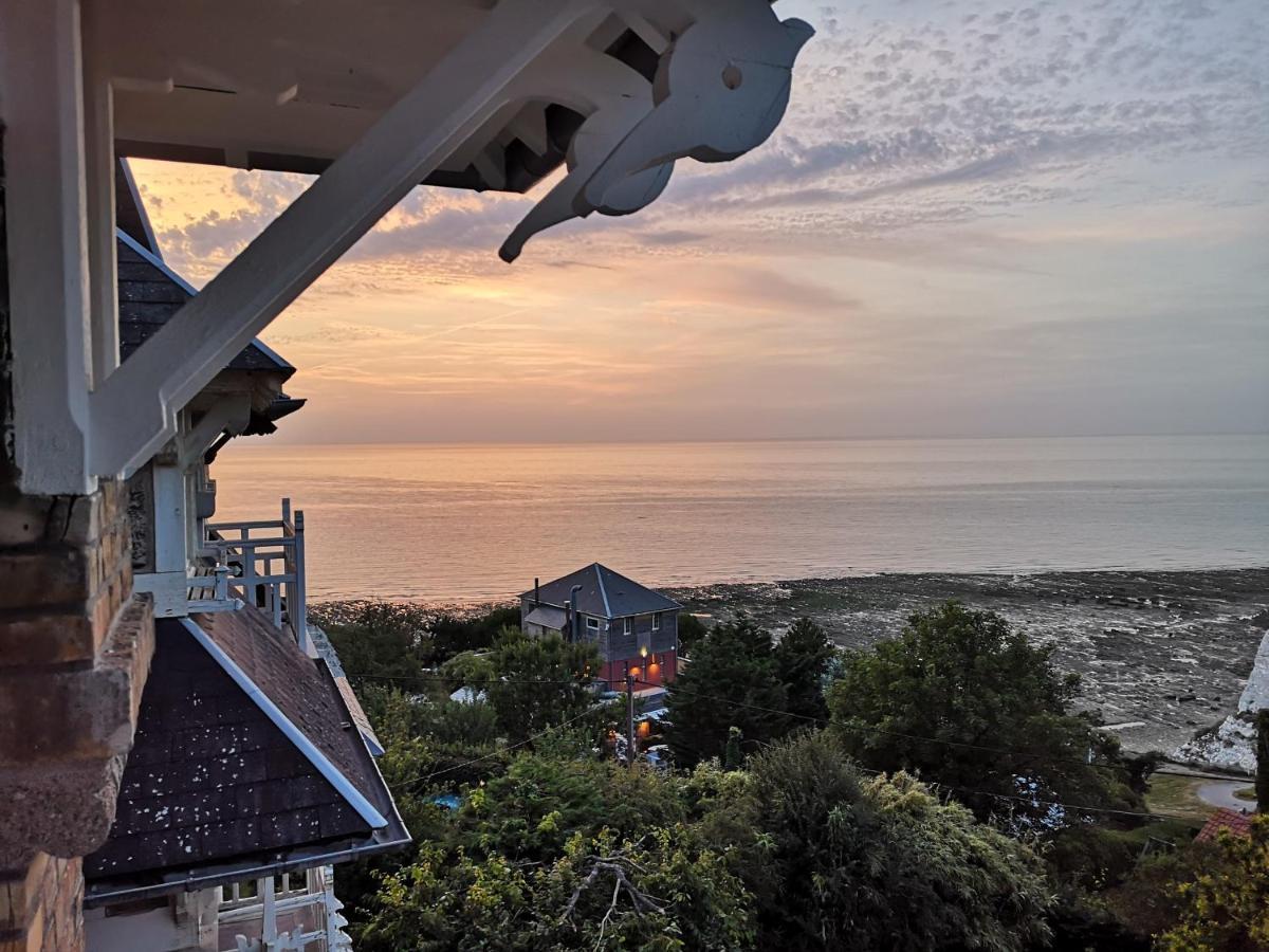 Villa Les Cormorans, Vue Mer, 10 Personnes Ault Bagian luar foto